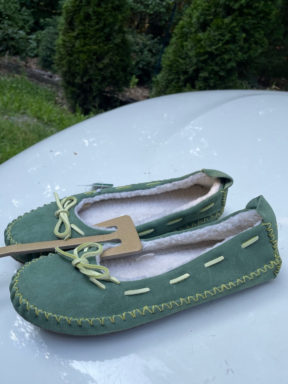 NWT L.L. Bean Hearthside Moccasin Slippers Size 8 Woman’s